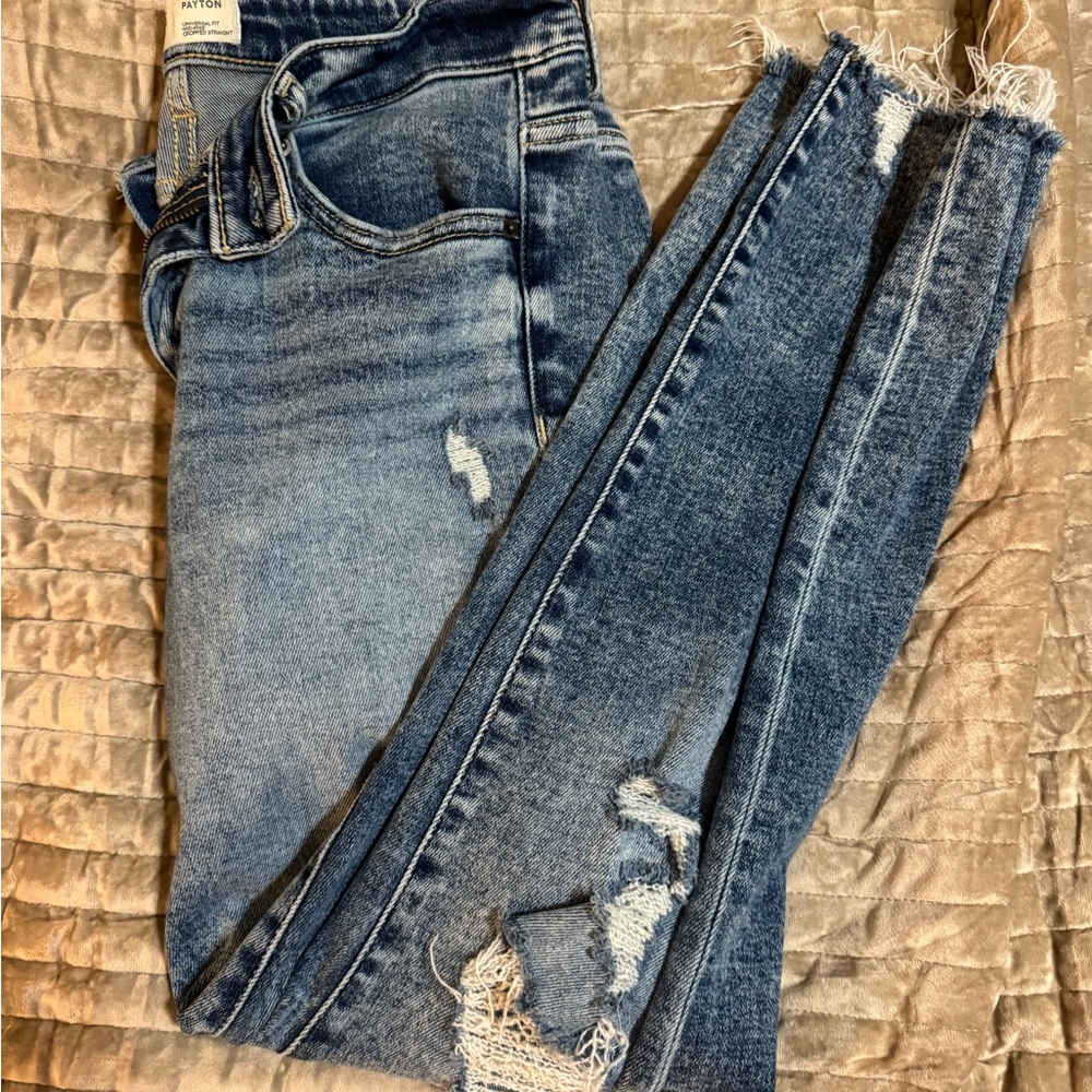 BKE Peyton Distressed Blue Women’s Jeans